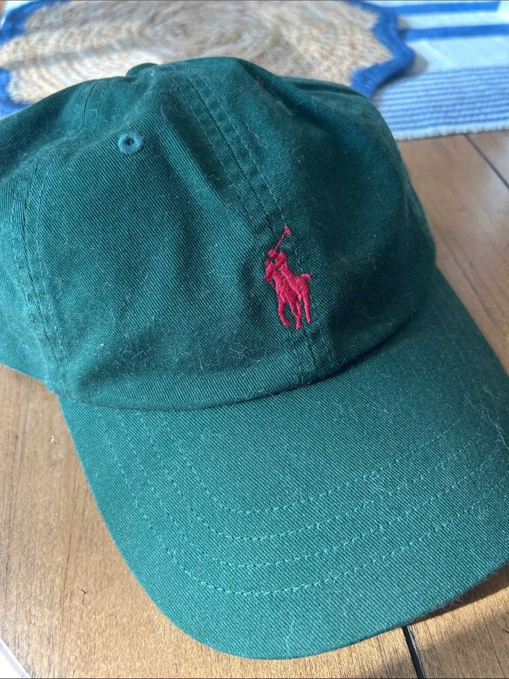 Polo by Ralph Lauren The Iconic Cotton Chino Ball Cap College Green